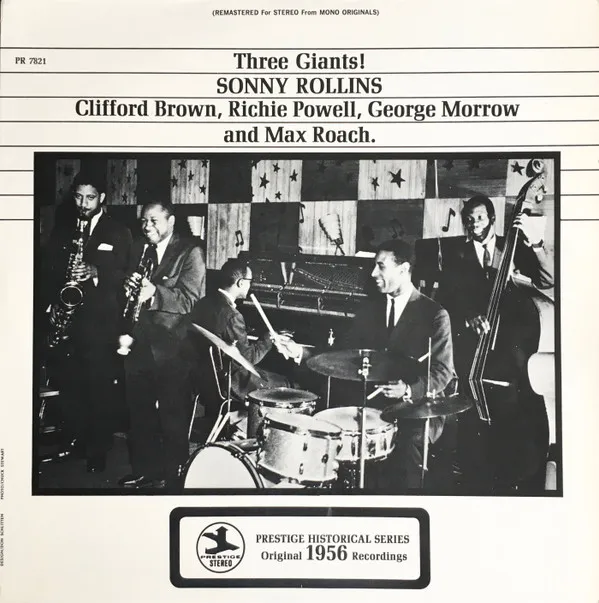 Three Giants! — Sonny Rollins album cover